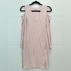 LF ALOT Pink “Cold Shoulder Dress Size US 6